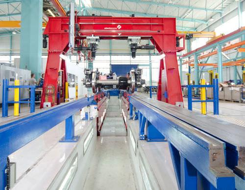 bogie test bench / electromechanical / automatic