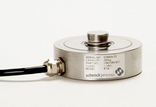 torsion load cell / button type / compact / for hoppers