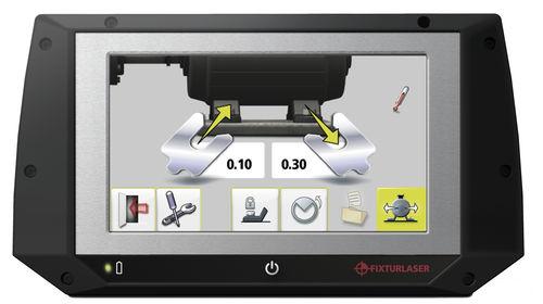 laser alignment system / shaft / wireless