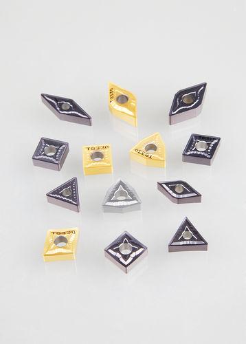 turning grade / for difficult-to-machine materials / for hardened materials / for stainless steel