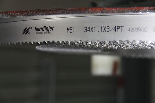 bandsaw blade / bimetallic / for metal