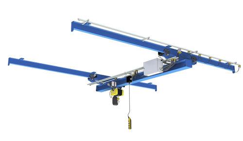 double-rail overhead traveling crane / monorail / double-girder / underslung