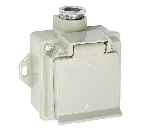 wall-mounted electrical outlet / built-in / IP44 / CEE
