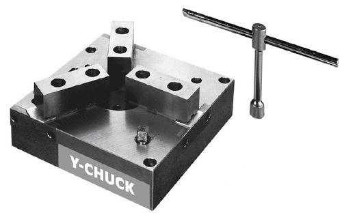 turning chuck / manual tightening / stationary / 3-jaw