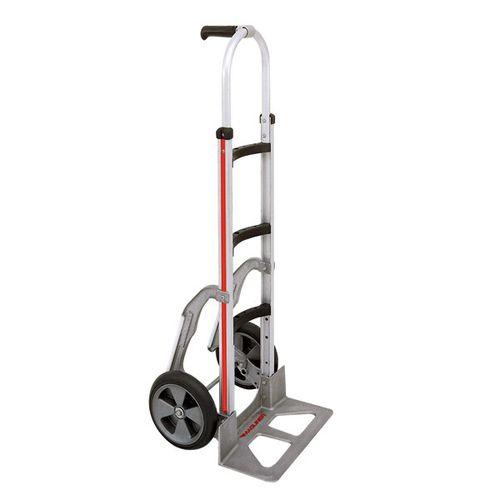 stair-climbing hand truck / aluminum / for beer barrels