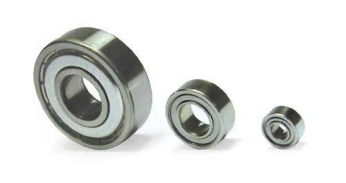 ball bearing / single-row / steel / stainless steel