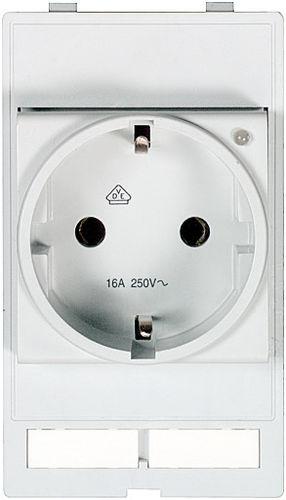 panel-mounted electrical outlet / EUR
