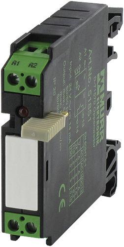 electromechanical relay module / DIN rail