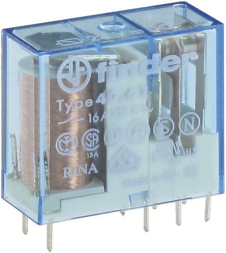 1NO/NC electromechanical relay / plug-in