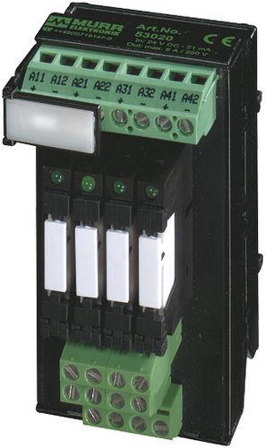 electromechanical relay module / switching / DIN rail