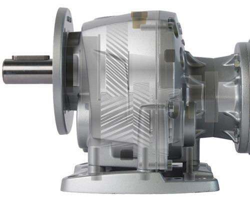 helical gear reducer / parallel shaft / for shafts / low-noise