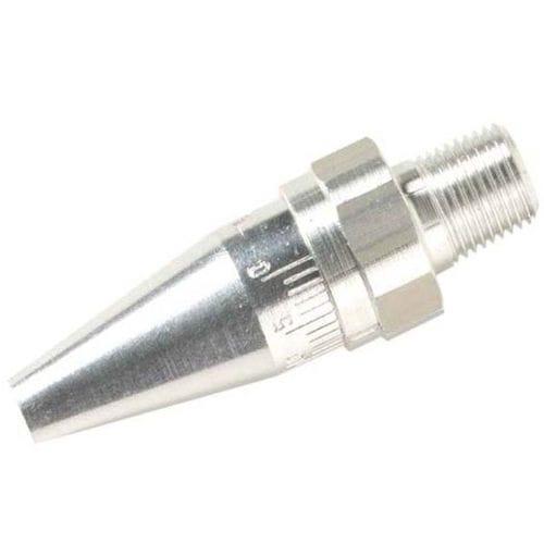 cleaning nozzle / air / swiveling / threaded