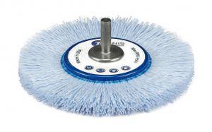 circular brush / polishing / abrasive / deburring