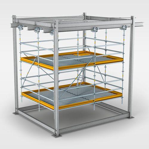 suspended scaffolding / modular