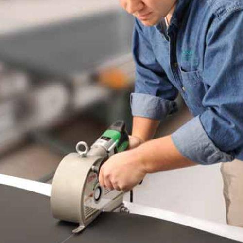 electric shear / conveyor belt