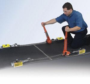 belt lift / mechanical / for conveyor belts / maintenance