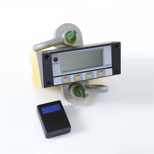 crane scale with LCD display / digital / stainless steel