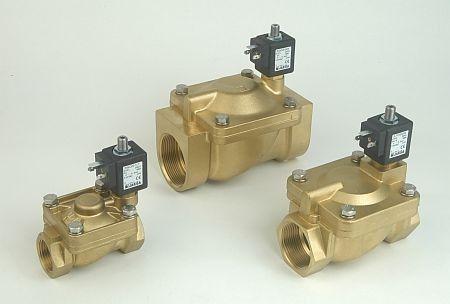 diaphragm valve / shut-off / air-operated / 2/2-way