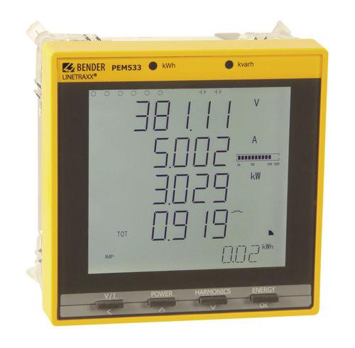 electrical network measuring device / power quality / AC current / frequency