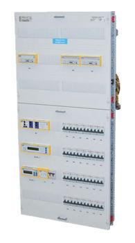DIN rail changeover switch