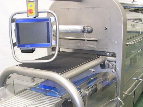 linear tray sealer / automatic / with modified atmosphere packaging / compact