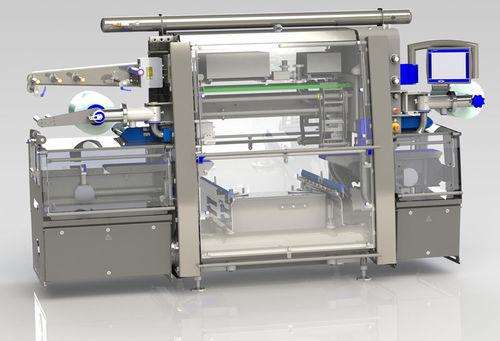 linear tray sealer / automatic / for the food industry / with modified atmosphere packaging