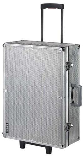 transport case / aluminum / wheeled
