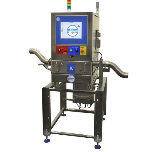 X-ray inspection machine for liquids