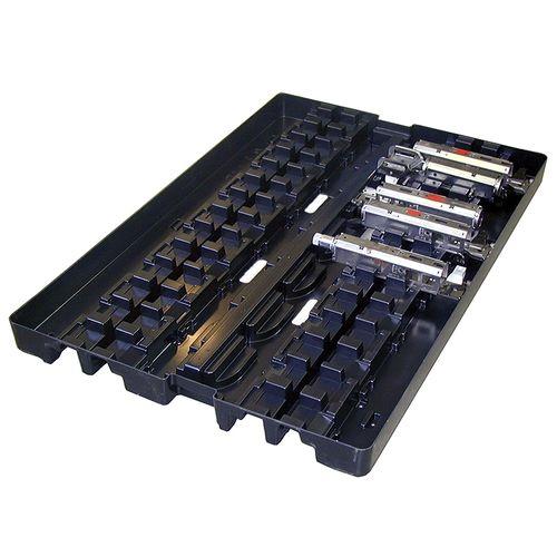 stacking component holder