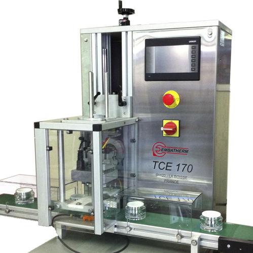 semi-automatic heat sealer / conduction / for pre-cut seals