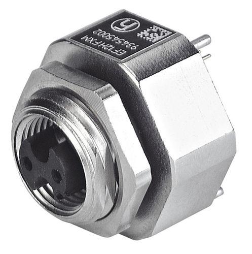 fiber optic connector / hexagonal / screw / metal