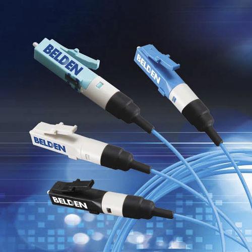 fiber optic connector / for radio broadcasting