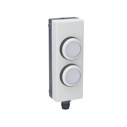 control push-button switch / programmable / illuminated