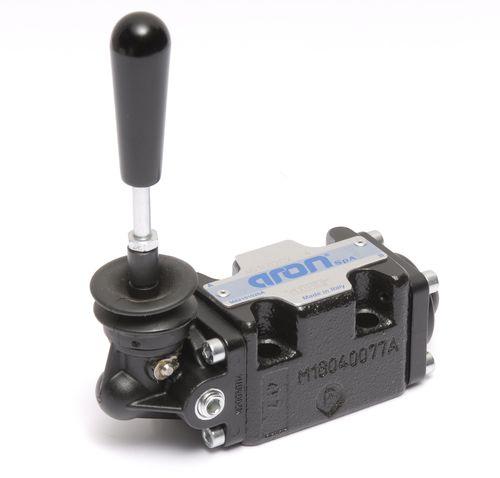 spool hydraulic directional control valve / poppet / manual / direct-operated