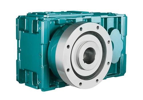 helical gear reducer / vertical / for single-screw extruder