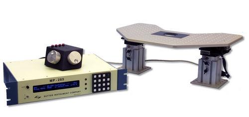 linear positioning stage / motorized / for microscopes