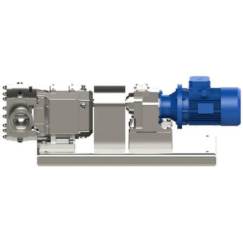 chemical pump / electrically-powered / rotary vane / for the food industry