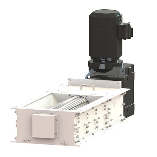 double-shaft shredder / plastics / chip / rugged