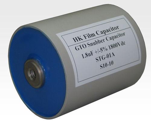 snubber capacitor / cylindrical / for GTO thyristor