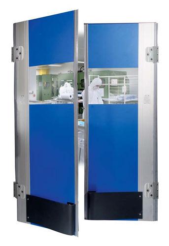 swing doors / clean-room / polycarbonate