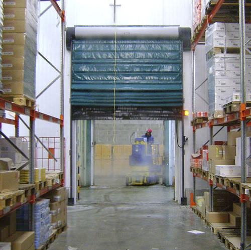 fold-up doors / for cold storage / indoor / automatic