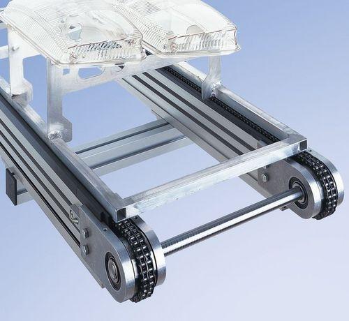 chain conveyor / horizontal / transport