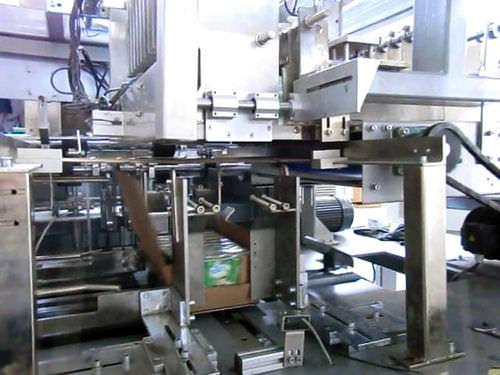 wrap-around case tray packer / automatic / bag