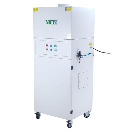 cartridge dust collector / pulse-jet backflow / mobile