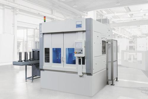 CNC turning center / vertical / 3-axis / double-spindle