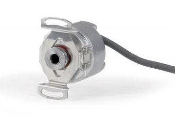 incremental rotary encoder / blind-shaft / miniature