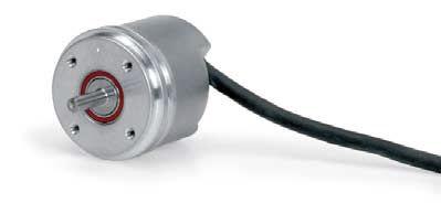 incremental rotary encoder / synchro-flange / miniature