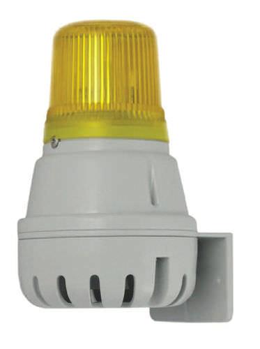 intrinsically safe alarm buzzer / with xenon beacon