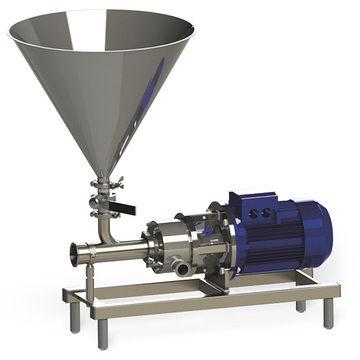 continuous disperser / for powders / fluid