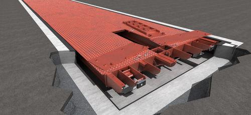 electronic weighbridge / metal / modular / for vehicles